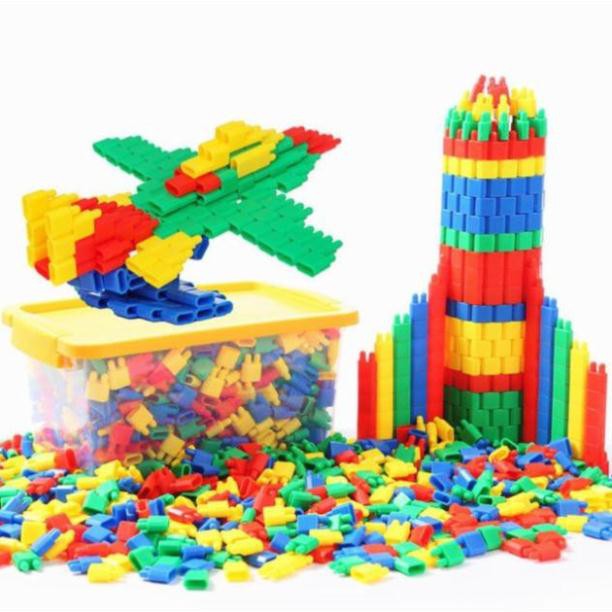 Bộ lego xếp hình 400 chi tiết cho bé thoả sức sáng tạo