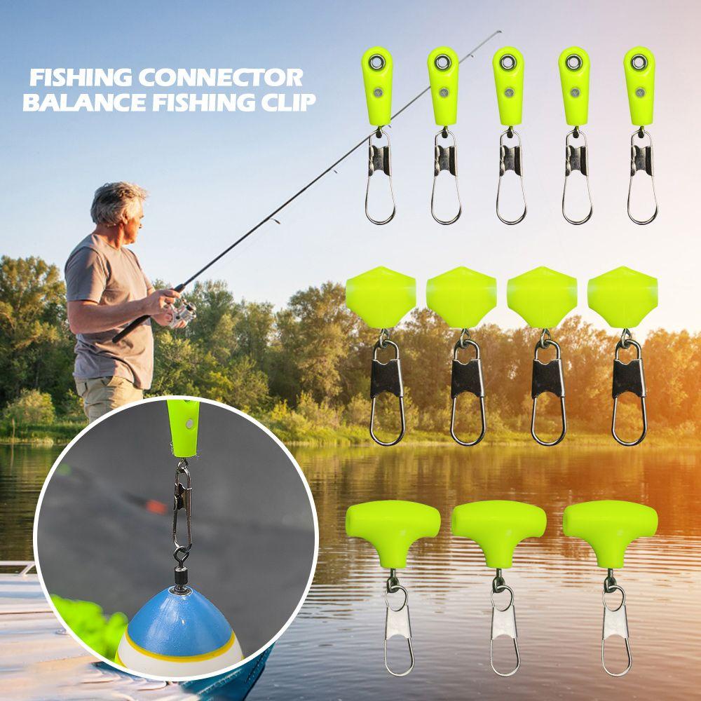 MUVAKO Bộ 3 Móc Câu Cá Trong Suốt Ổn Định Chất Lượng Cao