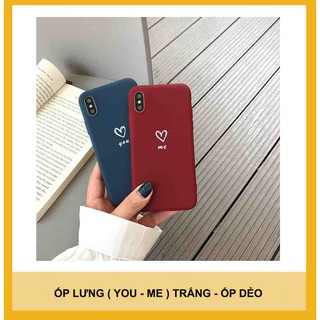Ốp lưng iphone trắng dẻo