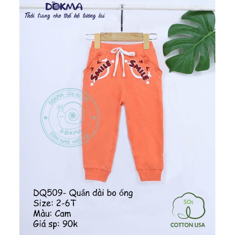 [Dokma] Quần dài bo gấu DQ509