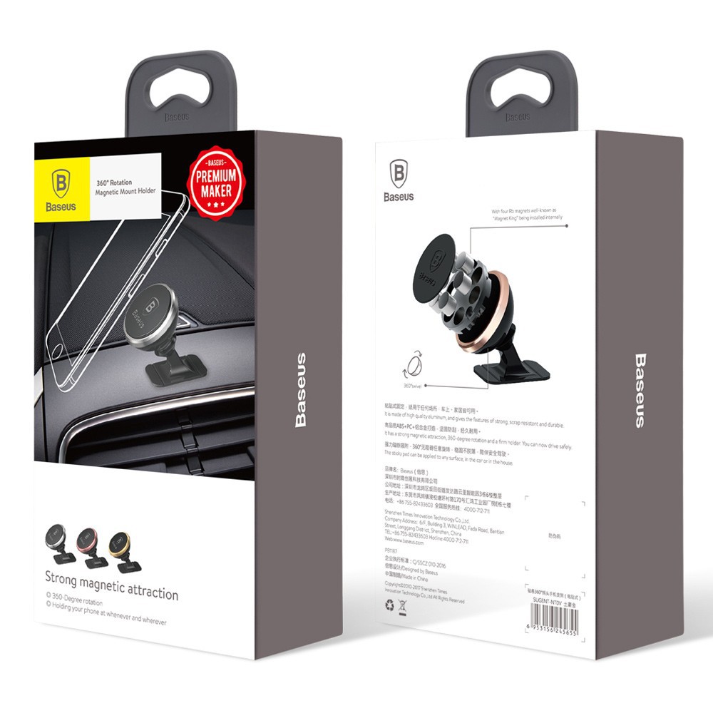 Đế hít điện thoại nam châm trên ô tô baseus - giá đỡ điện thoại trên oto xe hơi - vienthonghn | BigBuy360 - bigbuy360.vn