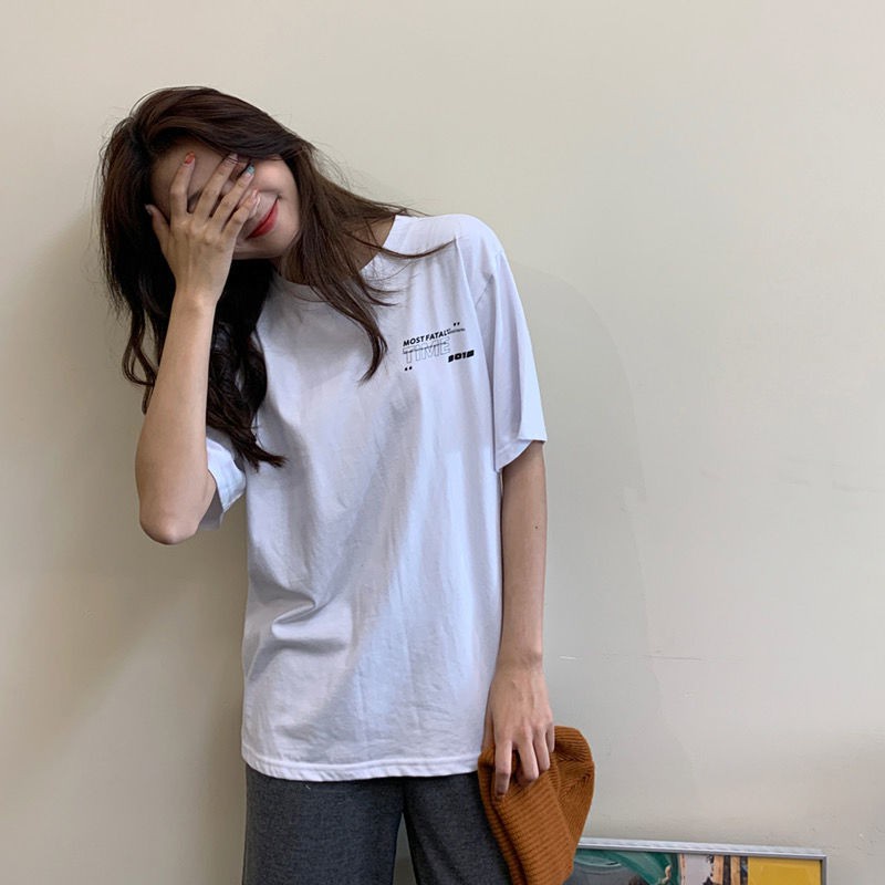 Áo thun tay lỡ nam nữ, áo phông unisex HNT78 Xinhshopz