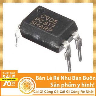 Ic cách ly quang PC817 chân cắm 4P