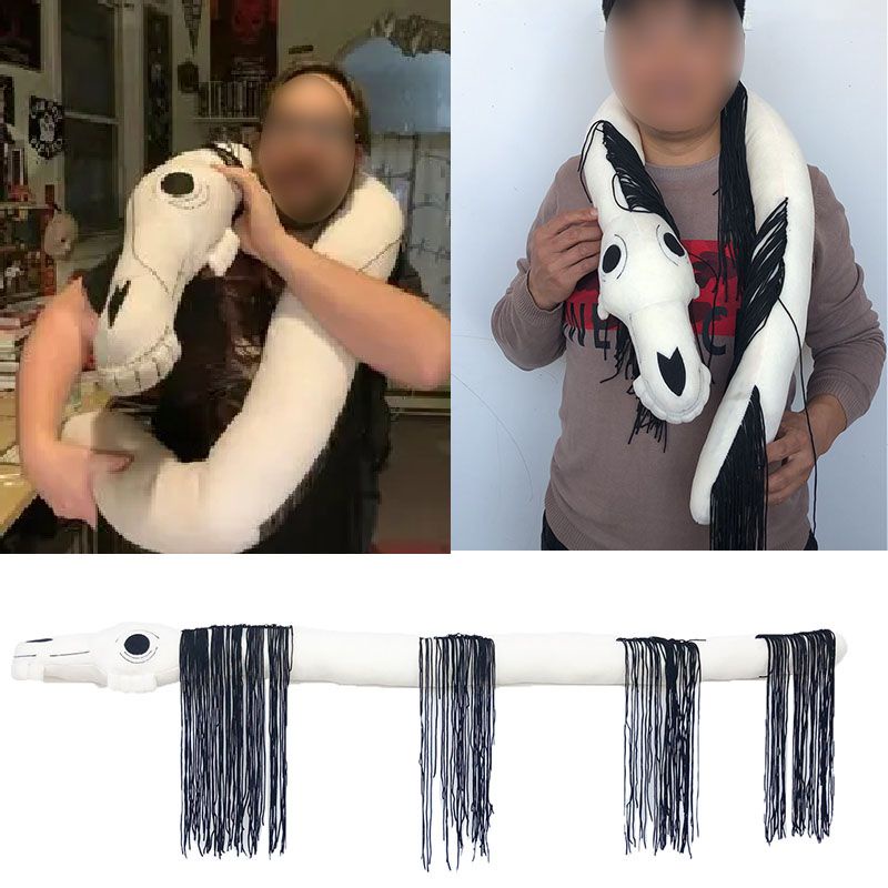 Ngựa Nhồi Bông Mềm Mại Kích Thước 130cm / 4.3ft