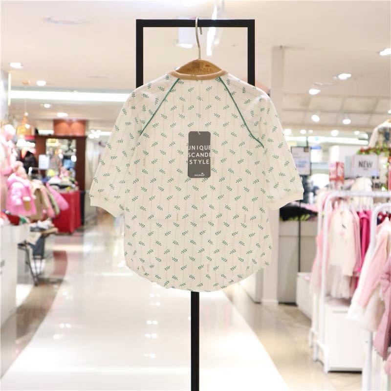 Bộ liền thân hãng Mm hình lá kèm mũ