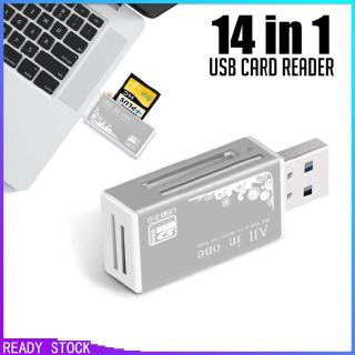 PG【COD】Đầu đọc thẻ nhớ USB2.0 14 trong 1