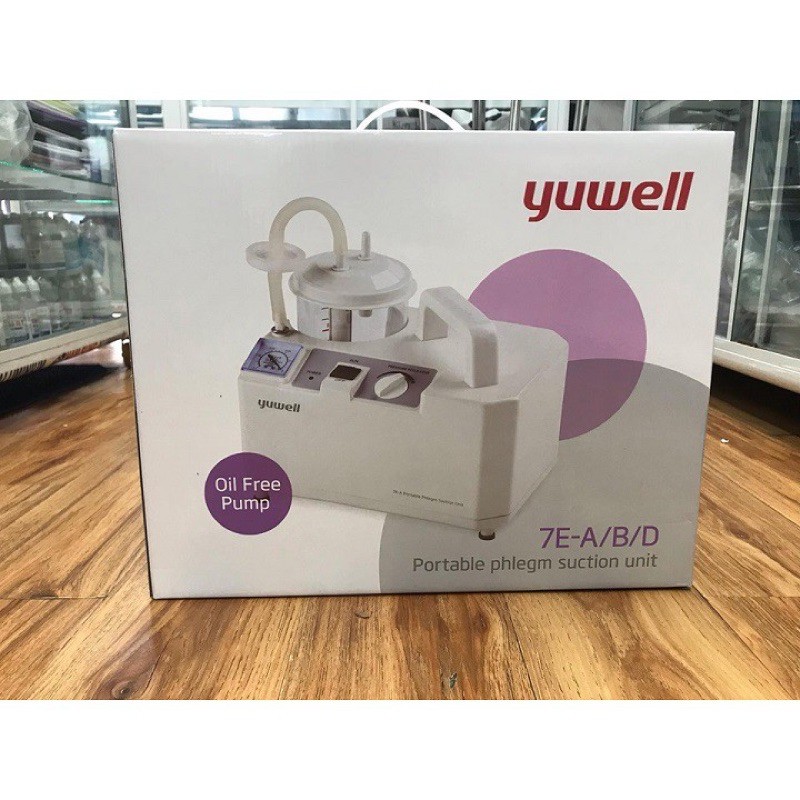 MÁY HÚT MŨI,HÚT DỊCH , HÚT ĐỜM 1 BÌNH YUWELL 7E-A