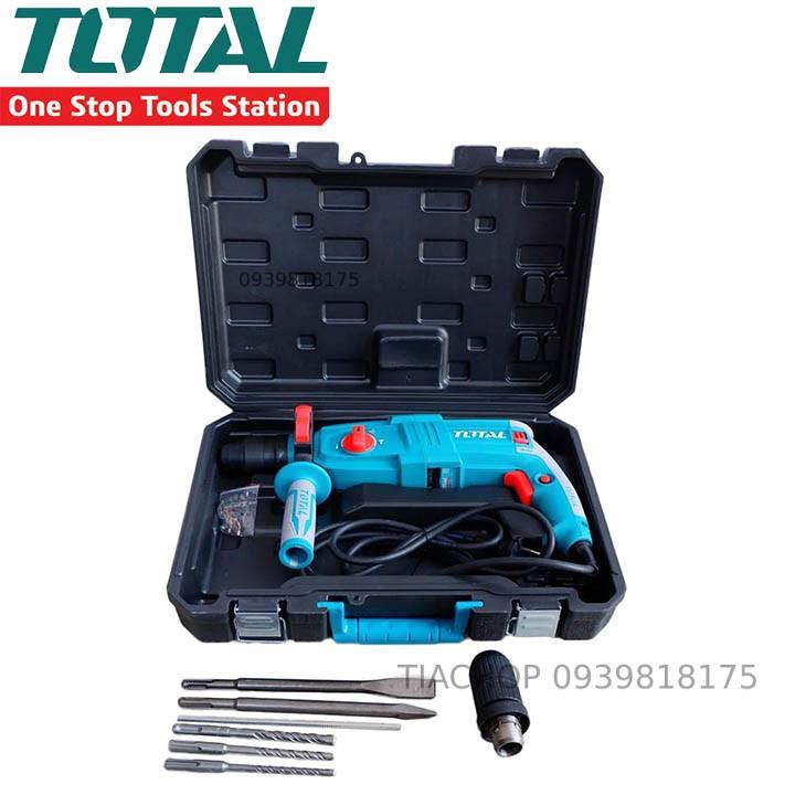 MÁY KHOAN BÚA 800W Total TH308268-2 ( Có đầu chuyển )
