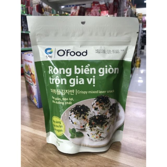 Rong biển giòn trộn gia vị miwon 30g