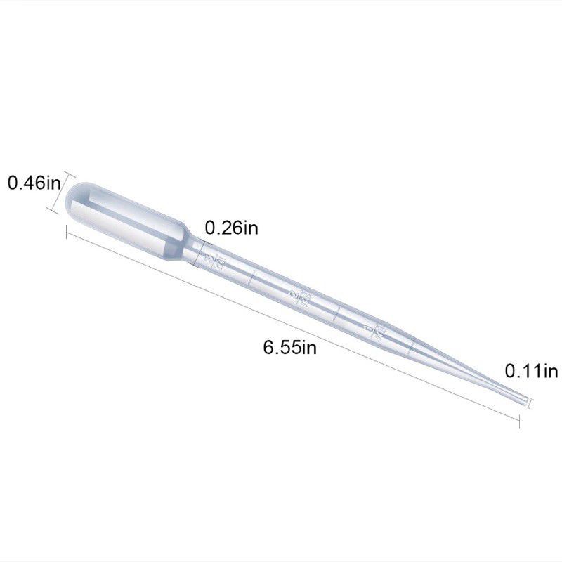 Ống bóp nhỏ giọt 3ml phòng thí nghiệm,chiết mỹ phẩm,...
