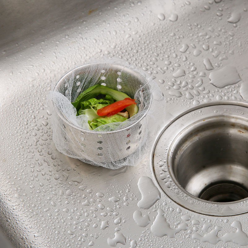 [GÍA SỈ] Sét 100 túi lước lọc rác bồn rửa bát tiện ích