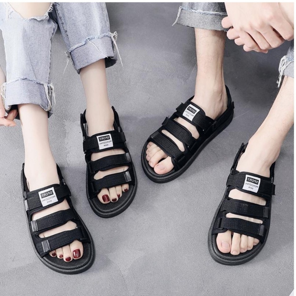 Sandal nam nữ quai ngang Sport có thể tháo rời quai thuận tiện full size 35 - 44