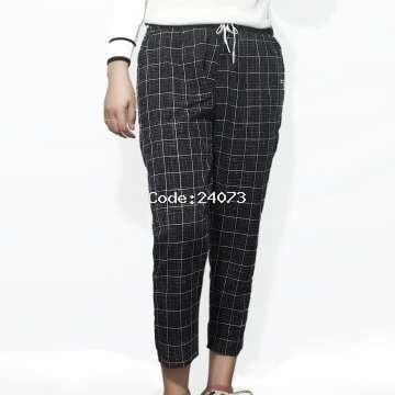 Quần Baggy Caro Sọc Kẻ Unisex