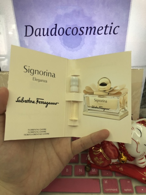 Chính Hãng . [ vial ] Nước hoa Salvatore Ferragamo Signorina Eleganza EDP 1.5ml Chuẩn Auth 1