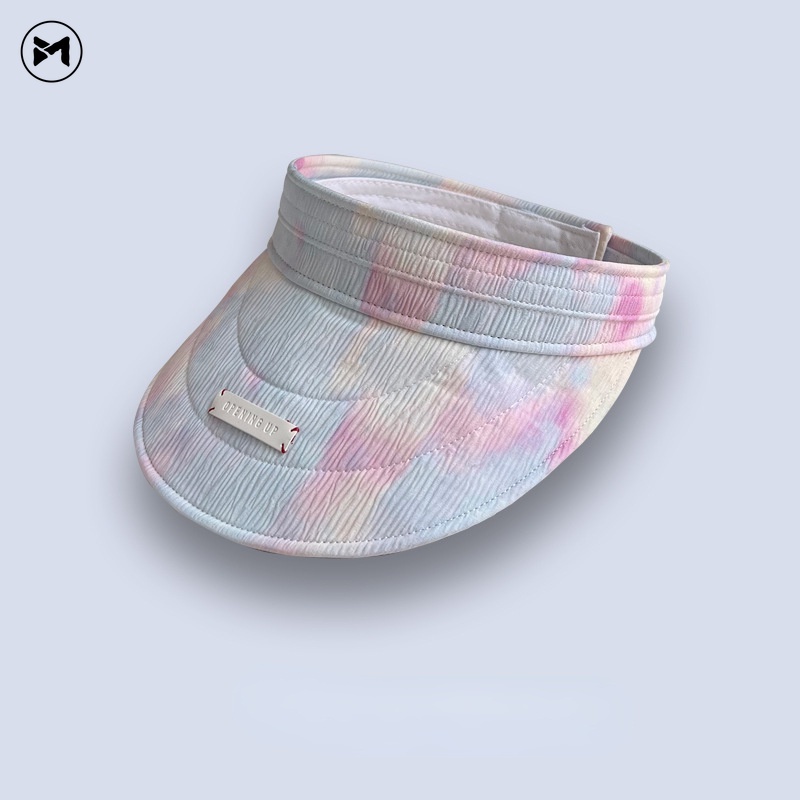 Nón Rộng Vành Nửa Đầu Màu Sắc Tương Phản Thời Trang Đi Biển 2022