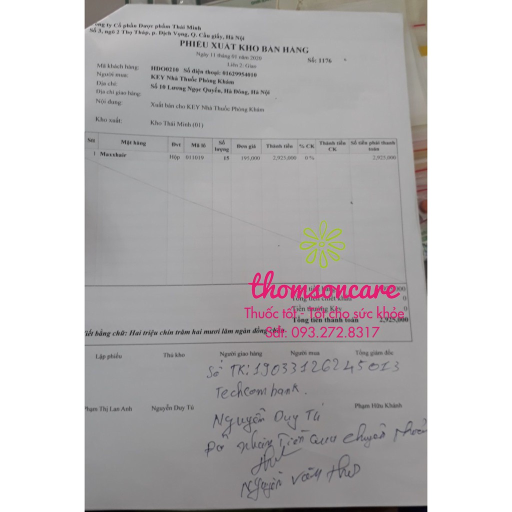 [Mã 66FMCGSALE hoàn 8% xu đơn 500K] Maxxhair hỗ trợ giảm rụng tóc - Mua 6 tặng 1 bằng tem tích điểm Maxhair | BigBuy360 - bigbuy360.vn