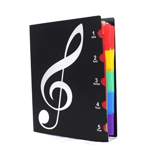 for Creative A4 Music Book Folders Piano Multi Function Score Practical File Hol