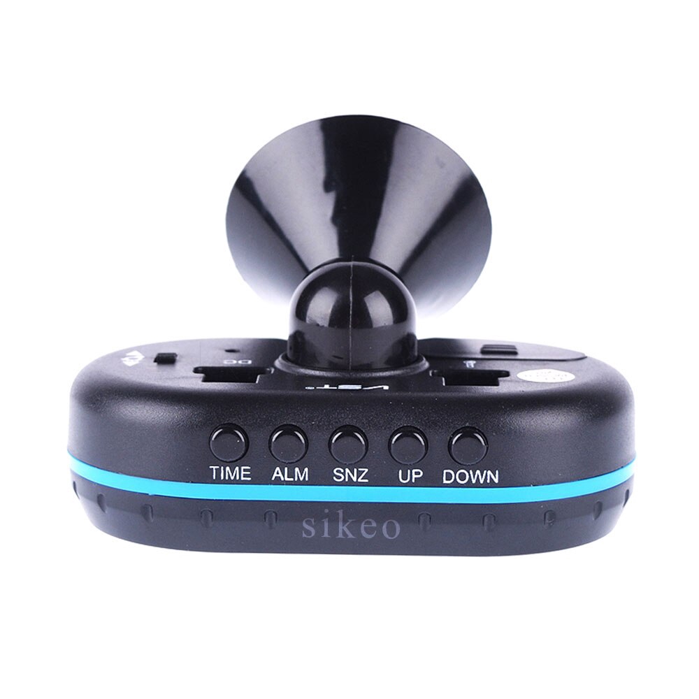 Đồng hồ đo nhiệt kế cho xe ô tô DC 12-24V tích hợp màn hình đèn led