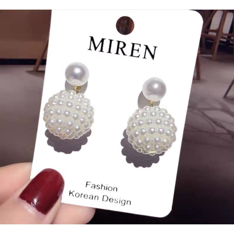 Bông tai châu nhiều vòng, khuyên tai sang chảnh