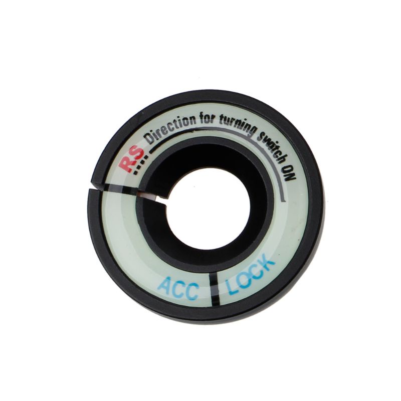 Miếng Dán Trang Trí Công Tắc Lỗ Chìa Khóa Xe Hơi Màu Dạ Quang Độc Đáo