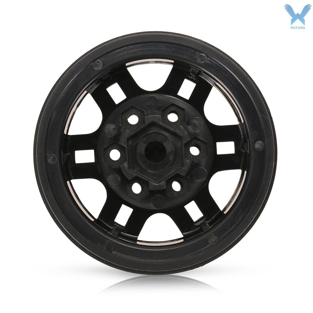 4 Bánh xe AUSTAR AX-616BK 1.9 Inch 1/10 cho D90 SCX10 AXIAL RC4WD TF2 RC