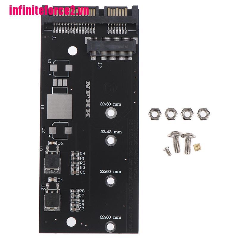 Card Chuyển Đổi B + M Key M.2 Ngff Ssd Sang M.2 Sata 3