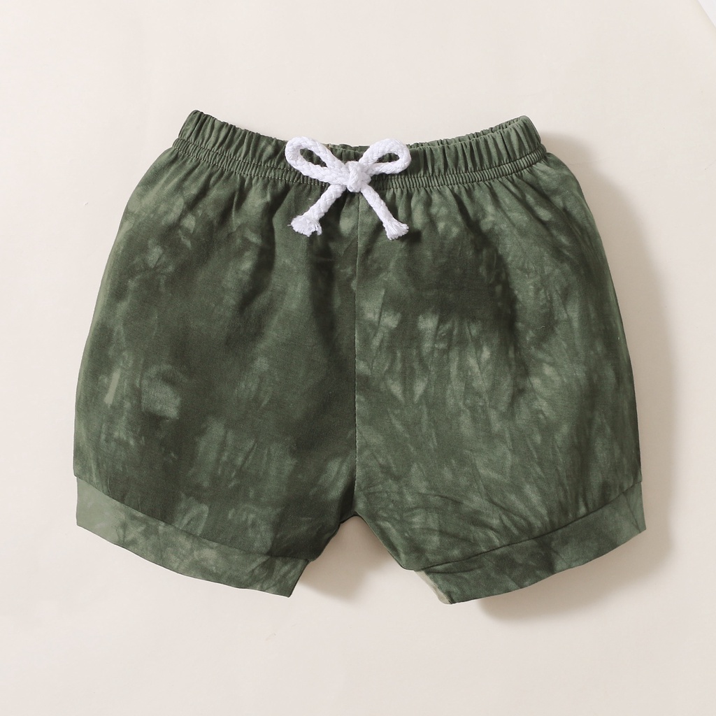 Set áo thun tay ngắn + quần ngắn MIKRDOO thời trang mùa hè đơn giản cho bé trai