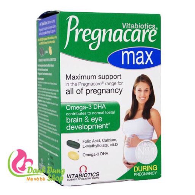 Vitamin tổng hợp cho bà bầu Pregnacare Max 84 viên