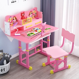 Bàn học trẻ em bàn học sinh đơn giản bàn học sinh bàn ghế bộ bàn ghế trẻ em nâng bàn ghế kết hợp