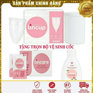 [Full quà ] Cốc nguyệt san Lincup - Chính hãng, khách được kiểm hàng trước khi thanh toánngf