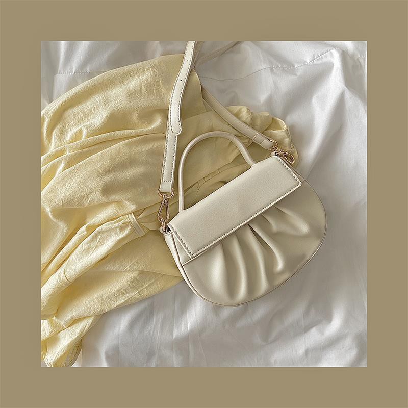 Túi xách tay đeo vai hình dạng đám mây mẫu 2020 phong cách Hàn Quốc thời trang mới dành cho nữ