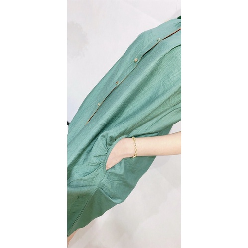 Đầm Suông Sát Nách Cổ Sơ Mi - Váy Sát Nách Chất Liệu Tơ Nhung Cao Cấp | BigBuy360 - bigbuy360.vn