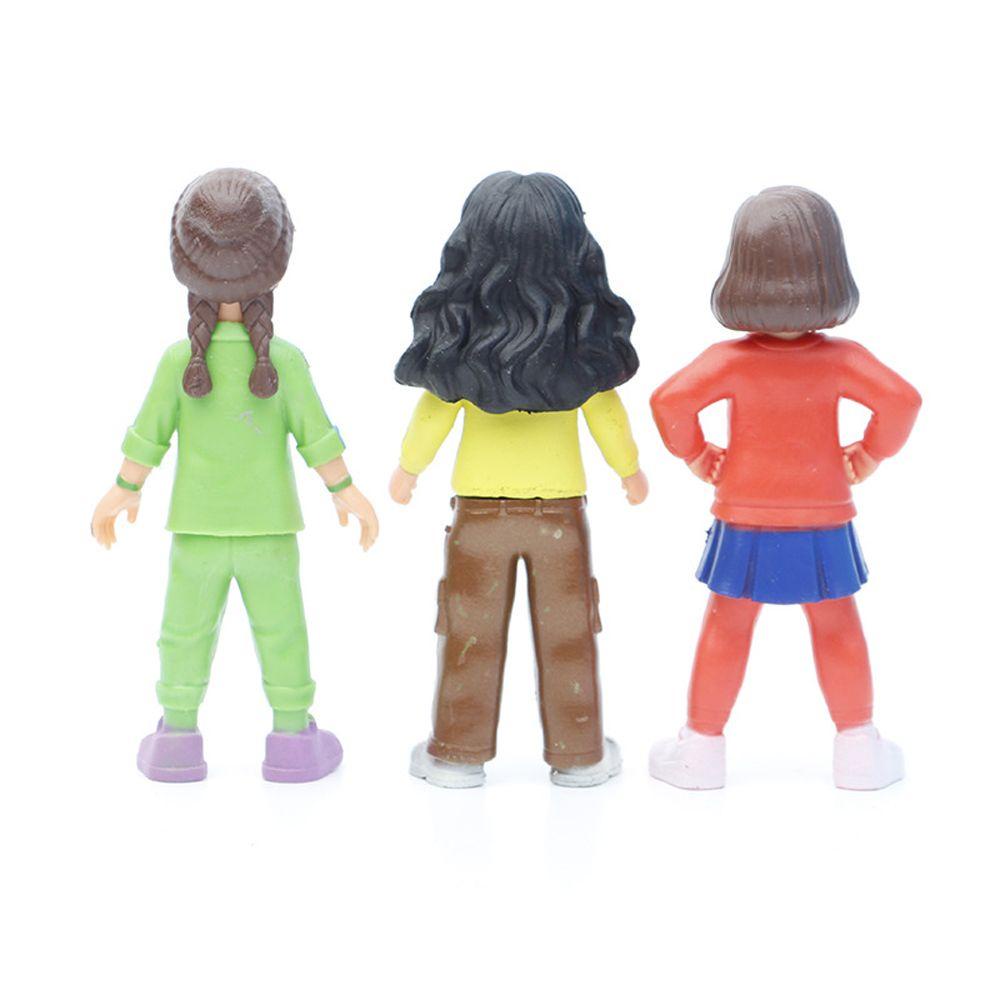 Set 5 Đồ trang trí Gấu Trúc Đỏ Dễ Thương Dùng Để Trang Trí