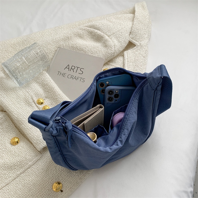 Túi Đeo Chéo Vai Bằng Vải Bạt Nylon Chống Nước Thời Trang Nhật Bản JP5