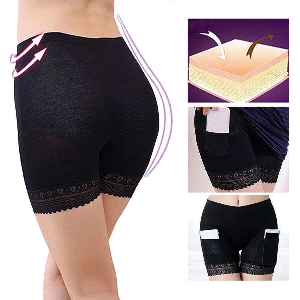 Quần Short Cotton Thoáng Khí Chống Trộm Mới N1B0