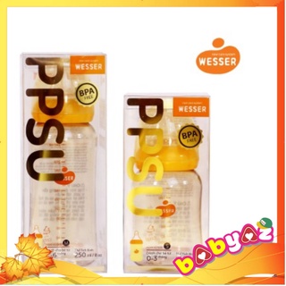 Bình sữa Wesser Cổ Hẹp Bình Sữa Trẻ Em Dung Tích 60ML 140ML 250ML Phiên