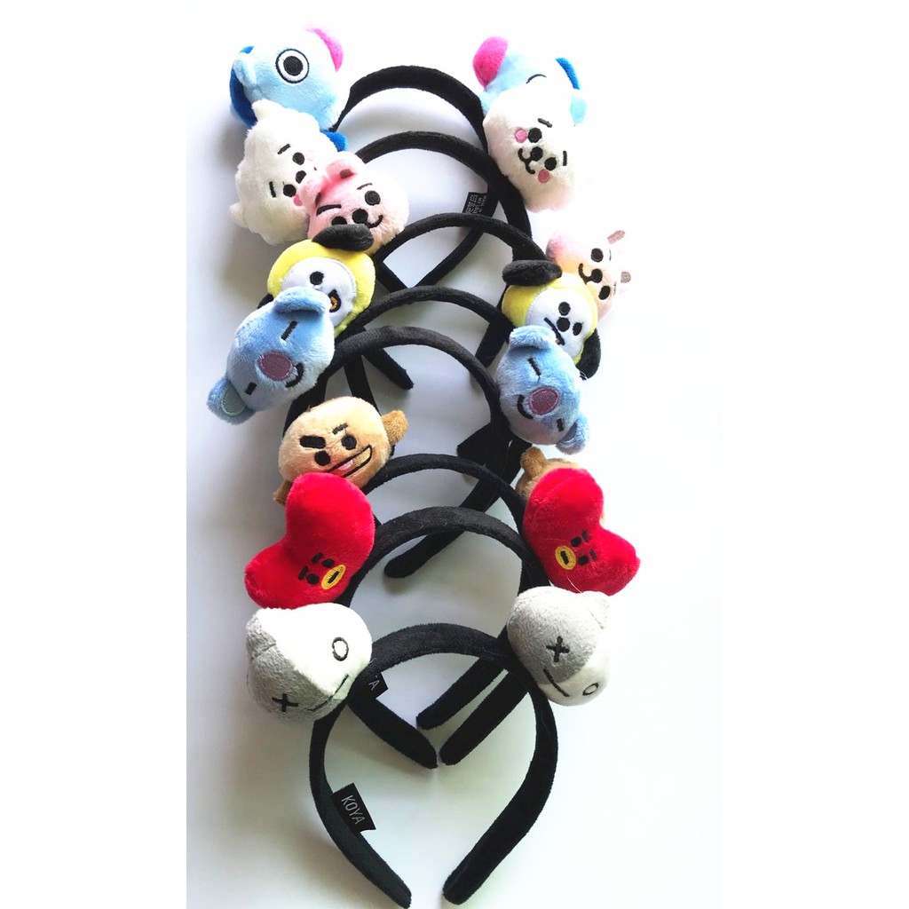 Băng đô bờm cài tóc idol KPOP BT21 TATA V BTS