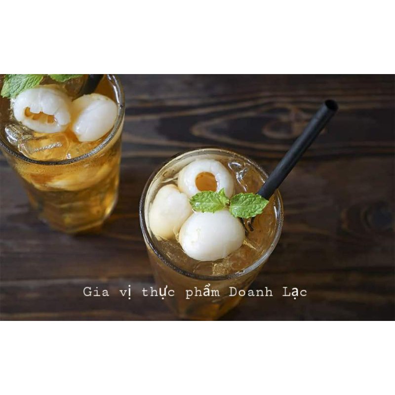 Vải thiều Thanh Hà đóng hộp / Vải lon Bitraco 565gr 👍 Trái dày, giòn, ngọt thanh ✅ Topping | BigBuy360 - bigbuy360.vn