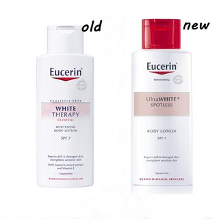 Sữa Dưỡng Thể Trắng Da Nhạy Cảm Eucerin White Therapy Clinical Whitening Body Lotion SPF7 (250ml)