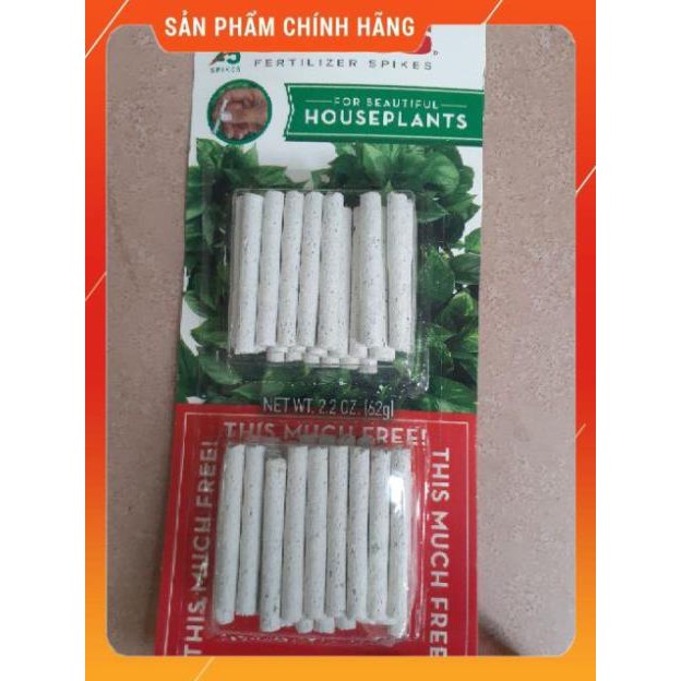 Phân Que nhập khẩu từ mỹ vỉ 50 que.