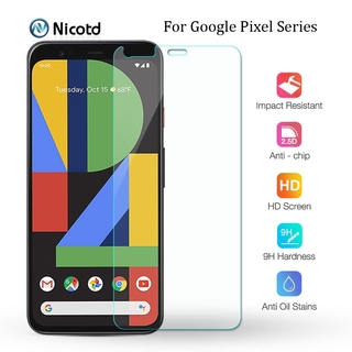 Kính cường lực cao cấp 9h cho google pixel 4 3 3a 2 phim bảo vệ màn hình cho google pixel 5 5xl 4a xl 3a xl 2 xl hd kính bảo vệ