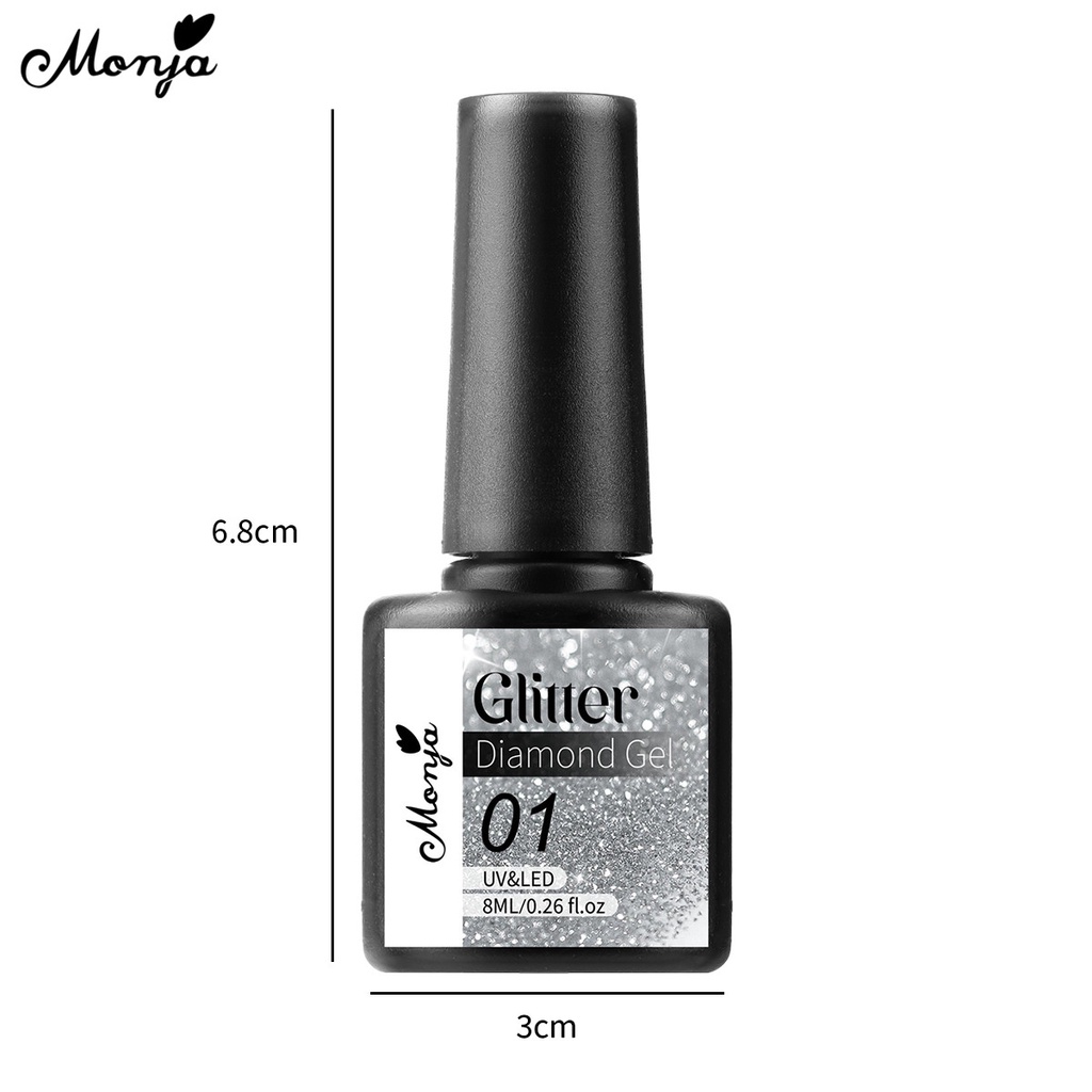 Sơn Móng Tay Gel UV Monja 8 Màu Tự Chọn Lâu Trôi