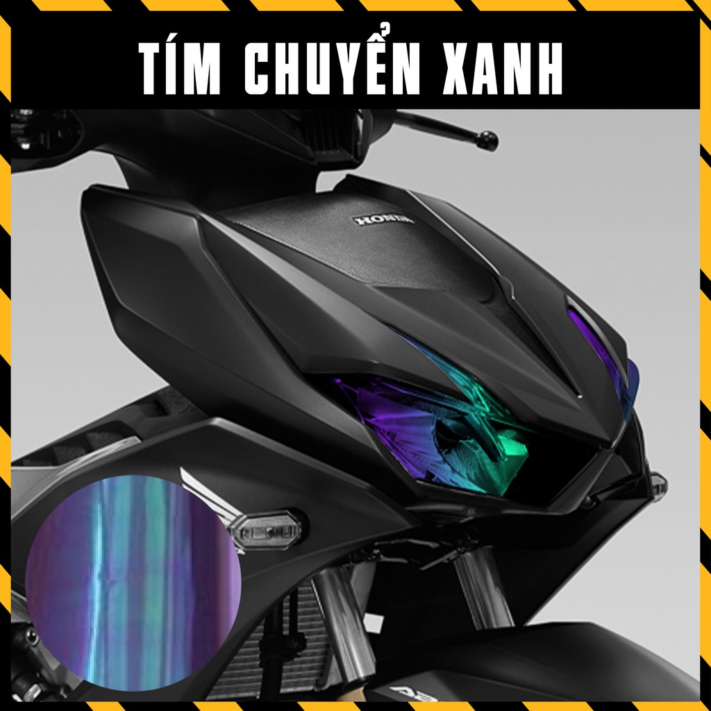 Film Dán Choá Đèn Titan Đổi Màu Xe Winner X | Decal Màu Dán Đèn Pha + Demi Xe Winner X Đủ Màu Xanh, Tím, Vàng, Hồng...