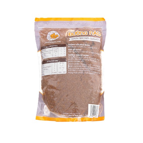[Mã 77FMCGSALE1 giảm 10% đơn 250K] Đường nâu Toàn Phát 1 kg (Gói) | BigBuy360 - bigbuy360.vn