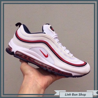 [FullBox] Giày air max 97 trắng đỏ size 36->43 NAM NỮ loại tốt