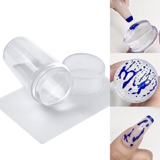 Con dấu in móng tay Silicon trong suốt