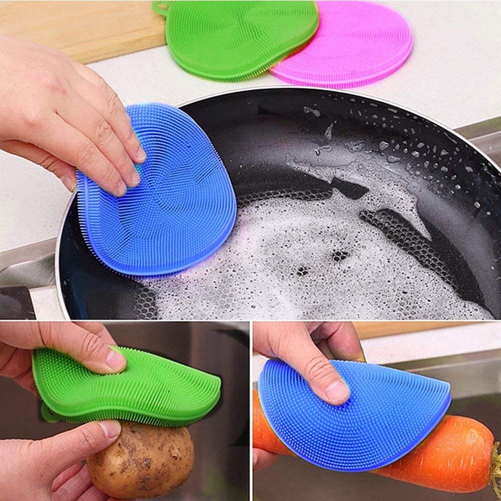 Miếng Silicon Rửa Chén Đa Năng Chịu Nhiệt