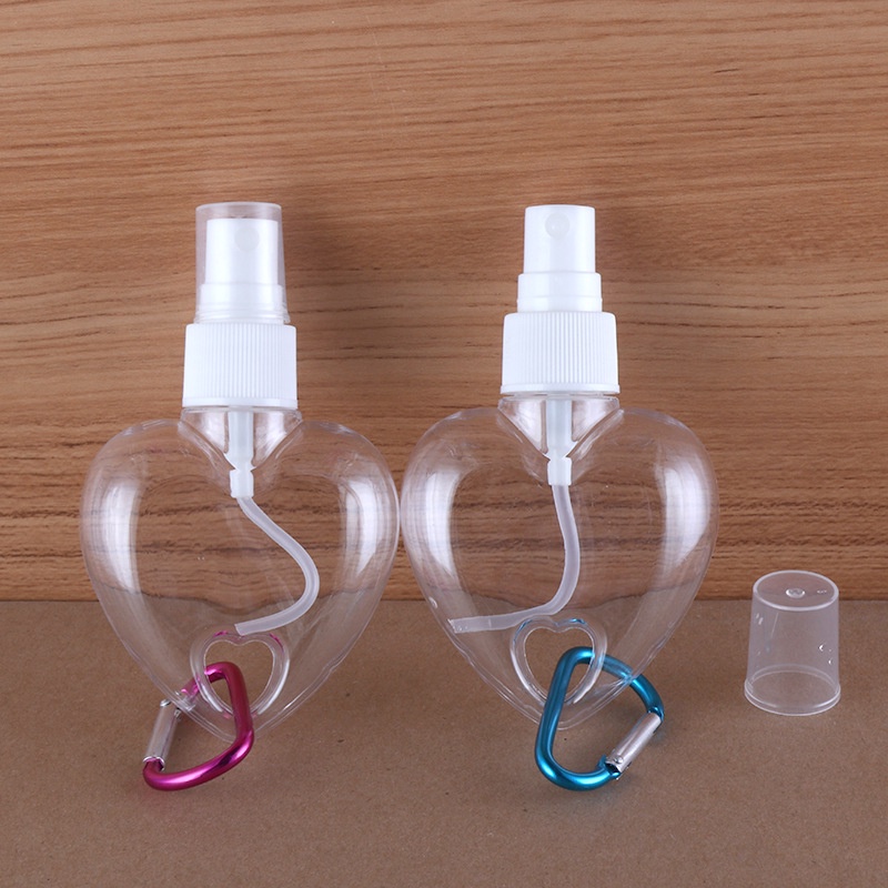 (Hàng Mới Về) Chai Nhựa Rỗng 50ml Đựng Mỹ Phẩm Có Móc Treo Tiện Dụng
