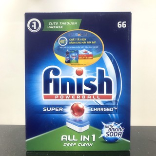 Viên rửa bát chén Finish 90 viên