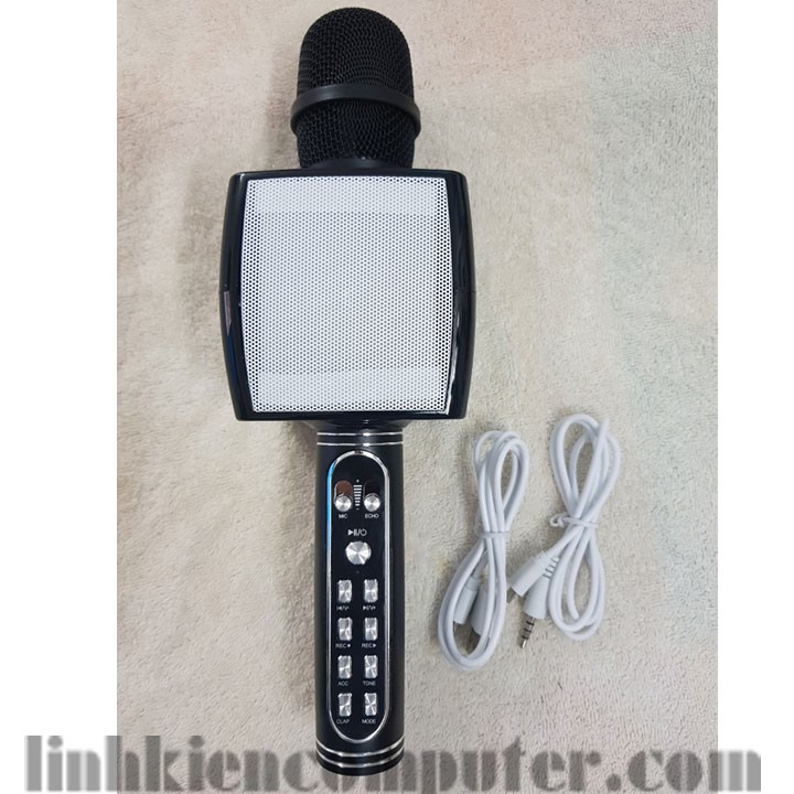 Micro Karaoke YS91 kiêm loa bluetooth, âm thanh hay, loa to - Micro karaoke bluetooth YS-91